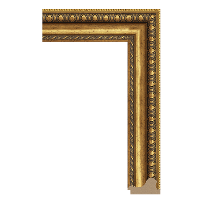 antique gold mirror frame moulding