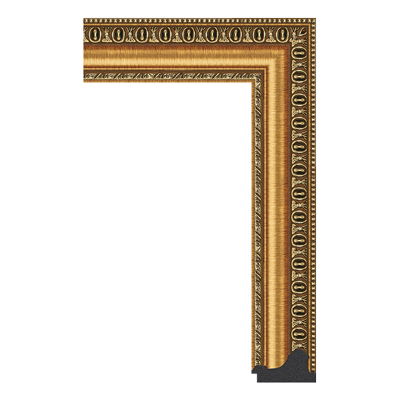 antique gold picture frame moulding