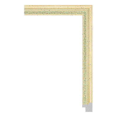P6731-A-042 PS patina photo frame moulding