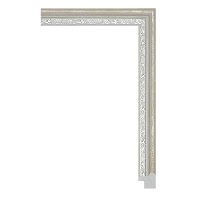 P6731-A-072 PS patina photo frame moulding