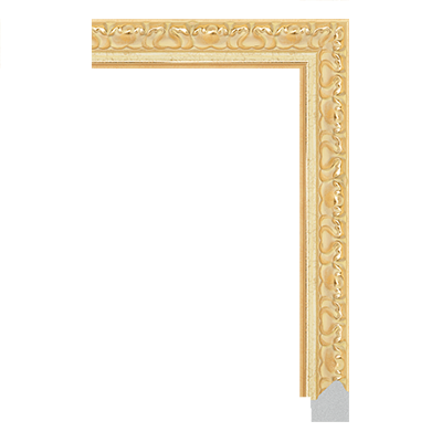 P6737-A-057 PS patina picture frame moulding