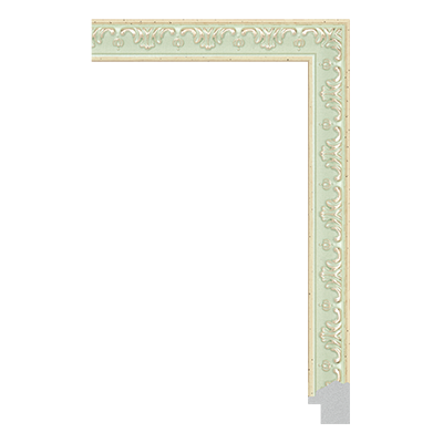 P6739-A-124 PS Patina picture frame moulding