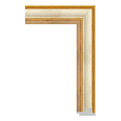 gold unfinished picture frame moulding