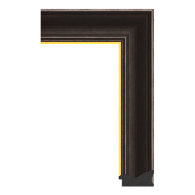 2219-02DMT — 7.36cm Natur PS Bilderrahmenleiste