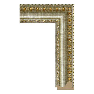2379-A-344(ZY) — 8.05cm Prateado PS Moldura para Quadro