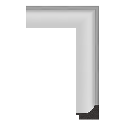 3179-2156 — 6.73cm Silber PS Bilderrahmenleiste