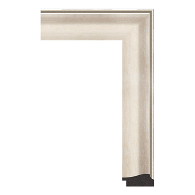 811-S126 — 6.21cm Natur PS Bilderrahmenleiste