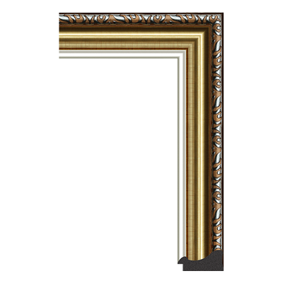 Vintage gold picture frame moulding