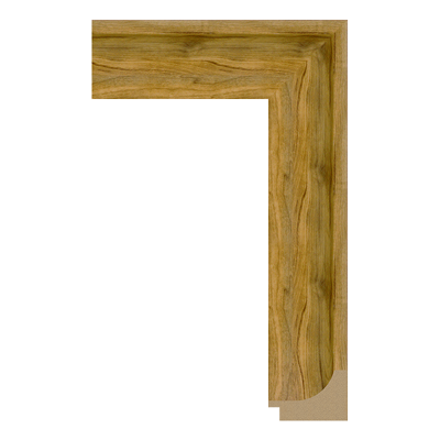 3179-1287EMT — 6.73cm Natur PS Bilderrahmenleiste