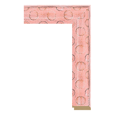 P6765-F-SS-PINK — 6cm PS Bilderrahmenleiste
