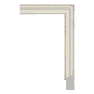 3450-1321 — 3.05cm Natur PS Bilderrahmenleiste