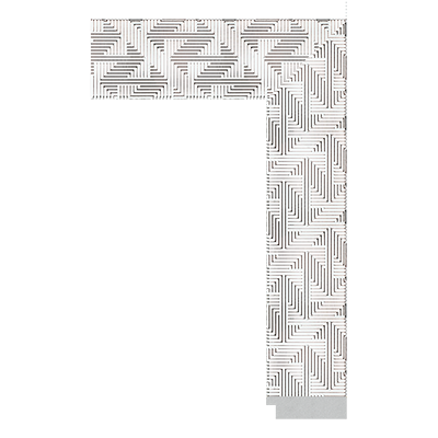 INTCO 3950-B-W1S PS mirror frame moulding