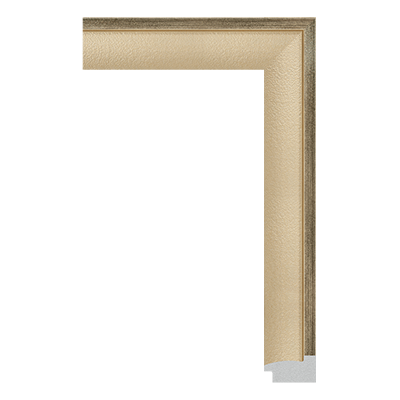 3868-B-005G — 4cm Gold PS Bilderrahmenleiste