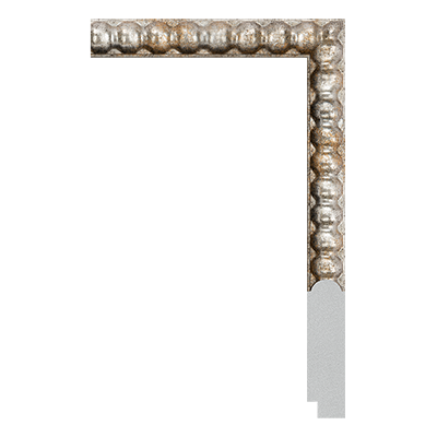6933-A-072T(BASE) — 8.27cm Bronze PS Bilderrahmenleiste