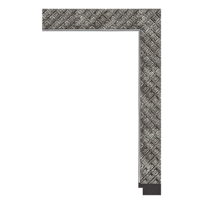 6984-A-311 — 3.2cm Schwarz PS Bilderrahmenleiste