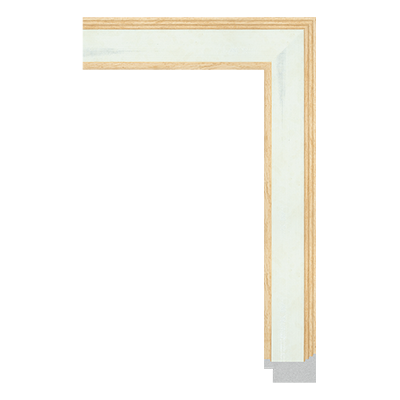 6996-836SMT — 3.82cm Natur PS Bilderrahmenleiste