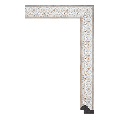 P6930-A-332 — 2.73cm Prateado PS Moldura para Quadro