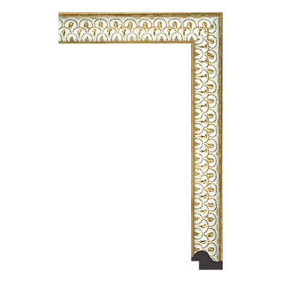 P6930-A-335 — 2.73cm Dourado PS Moldura para Quadro