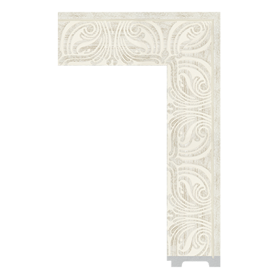 6386-WK-B-561 — 7.7cm Naturel PS Baguette d'Encadrement
