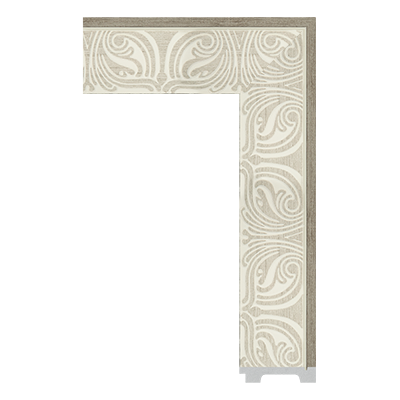 6386-WK-B-835 — 7.7cm Naturel PS Baguette d'Encadrement