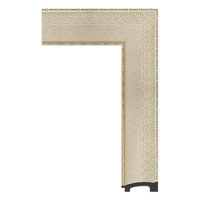 7054-WK-C-28S — 7cm Gold PS Bilderrahmenleiste