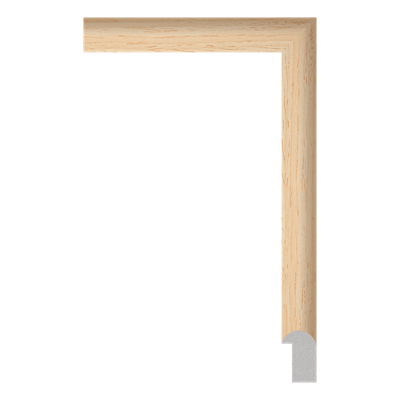 1043-710T(BASE) — 1.96cm Natur PS Bilderrahmenleiste