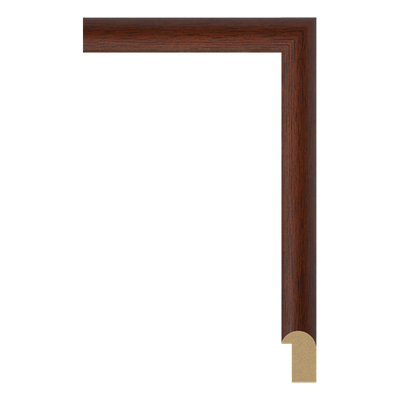 1043-73M(BASE) — 1.96cm Natur PS Bilderrahmenleiste