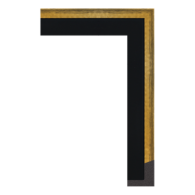 3761-ZA-572 — 4.4cm Gold PS Bilderrahmenleiste