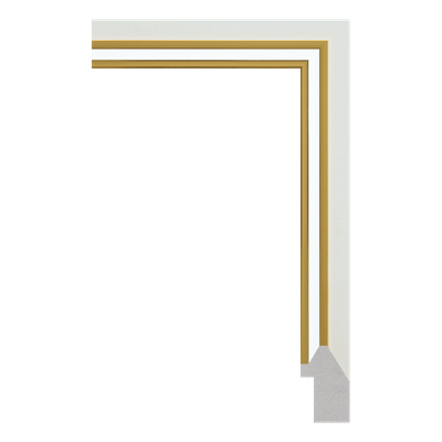 3767-1001G — 3cm PS Bilderrahmenleiste
