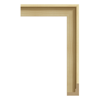 3304-1094T(BASE) — 3.5cm Natur PS Bilderrahmenleiste