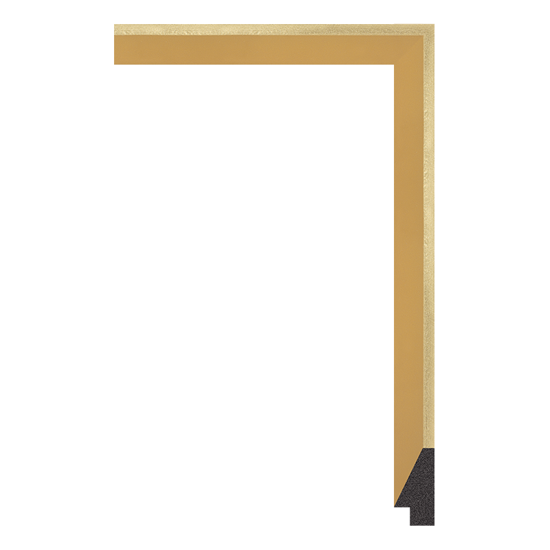 6144-A-255 — 1.6cm Gold PS Bilderrahmenleiste