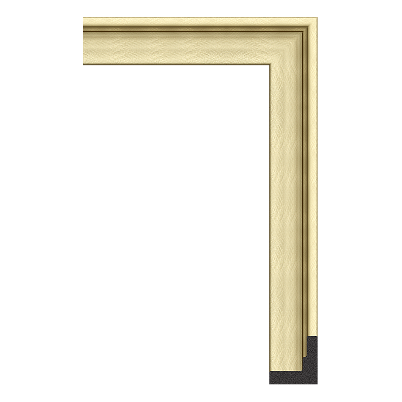 Modern gold picture frame moulding