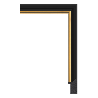 black picture frame moulding