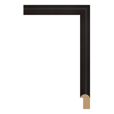 1043-142T — 1.96cm Natur PS Bilderrahmenleiste