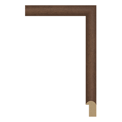 1043-146T — 1.96cm Natur PS Bilderrahmenleiste