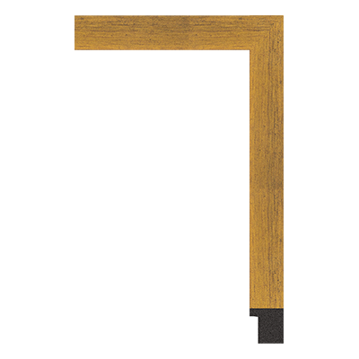 3152-4501GT — 2.5cm Dourado PS Moldura para Quadro