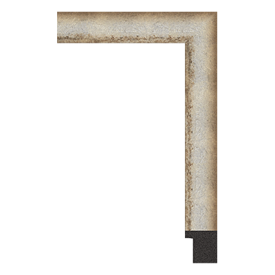 3152-ZA-30A — 2.5cm Prateado PS Moldura para Quadro