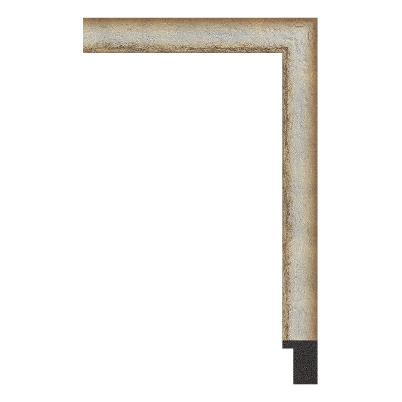 3330-ZH-25A — 2cm Bronze PS Bilderrahmenleiste
