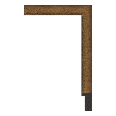 5294-B-25G — 2cm Dourado PS Moldura para Quadro