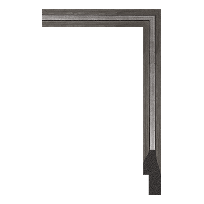 6421-319T — 2.1cm Natur PS Bilderrahmenleiste