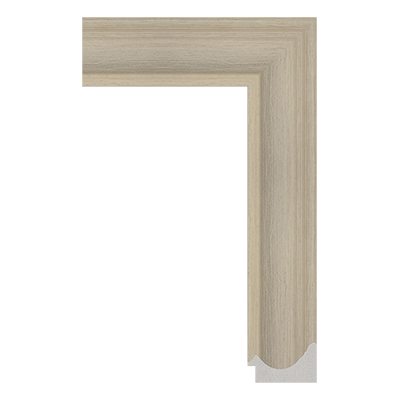 P3086-A-084 — 6.5cm Natural PS Moldura para Quadro