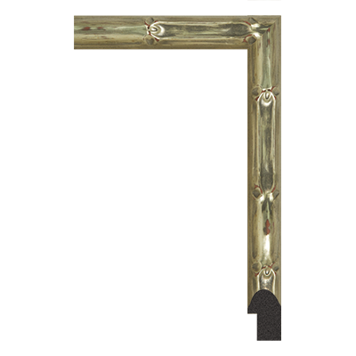 P6712-B-988T — 2.54cm Gold PS Bilderrahmenleiste