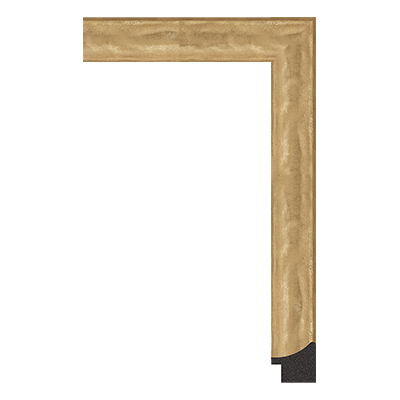 gold unfinished picture frame moulding