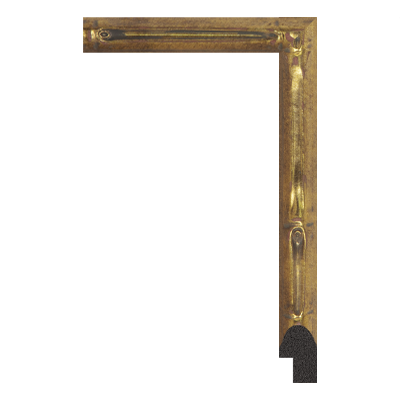gold unfinished picture frame moulding