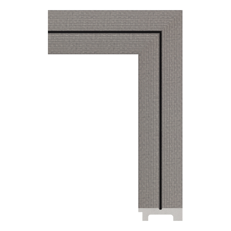 7154-WK-B-293 — 7.6cm Natur PS Bilderrahmenleiste