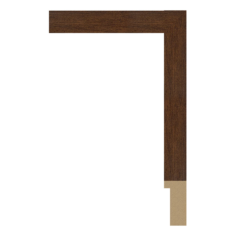 1184-ZU-161 — 2.5cm Natur PS Bilderrahmenleiste