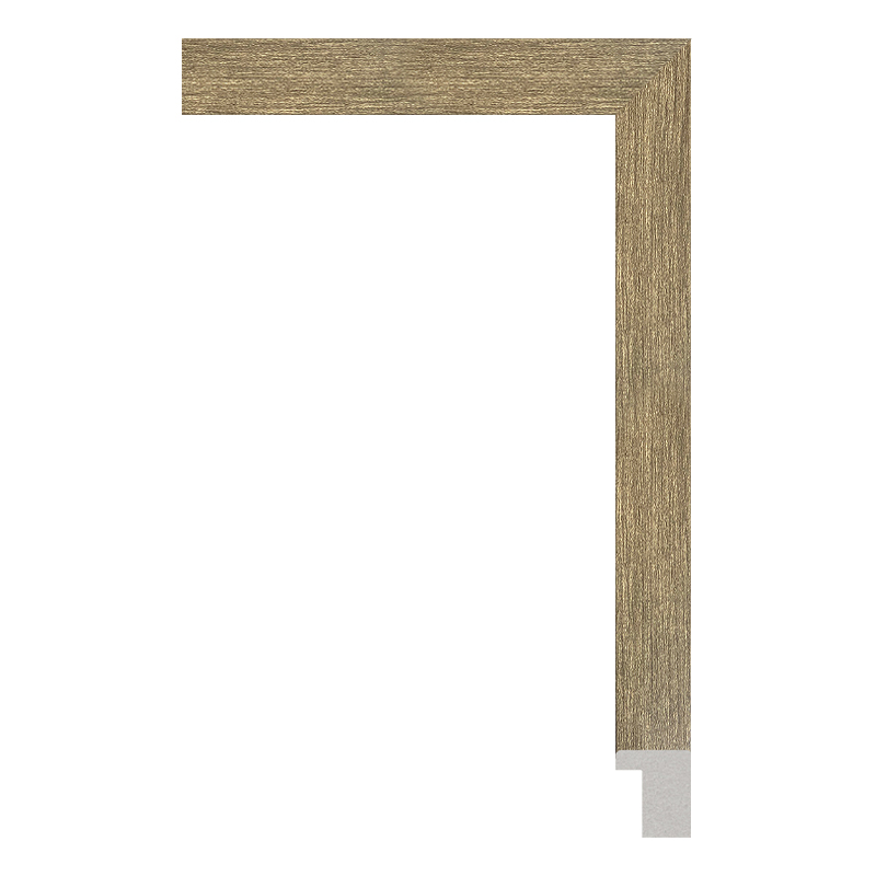 023-YG-403 — 1.95cm Natur PS Bilderrahmenleiste